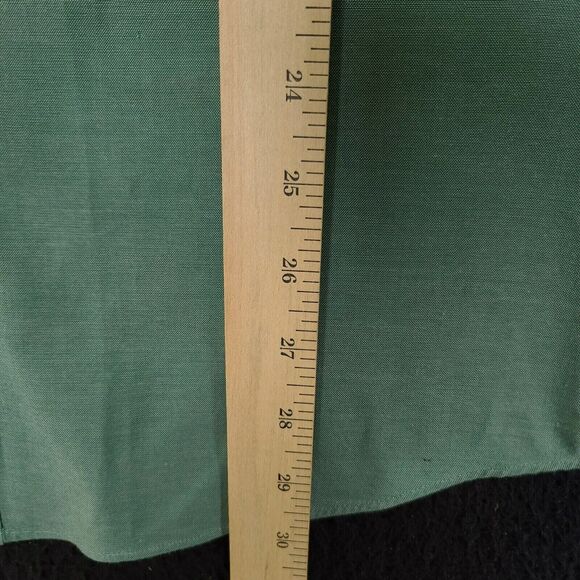 U.S. Polo Assn. Mens Button Up Shirt Green Size Medium Cotton Blend Long Sleeve - Picture 4 of 13